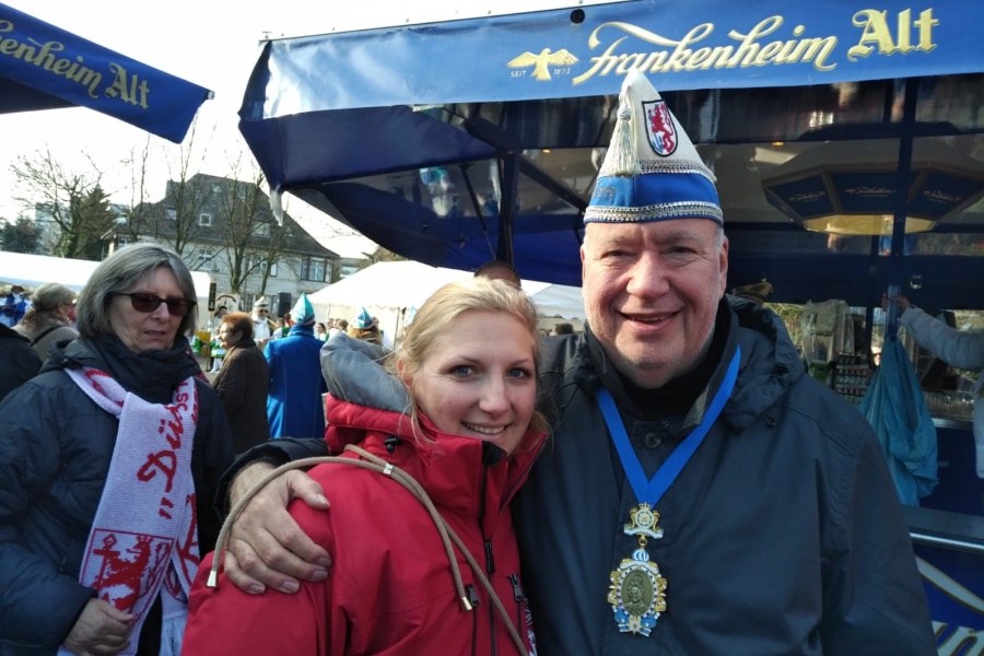 2020 Biwak in Unterrath: Stefanie Holzhauser und Dirk-Peter Sültenfuß