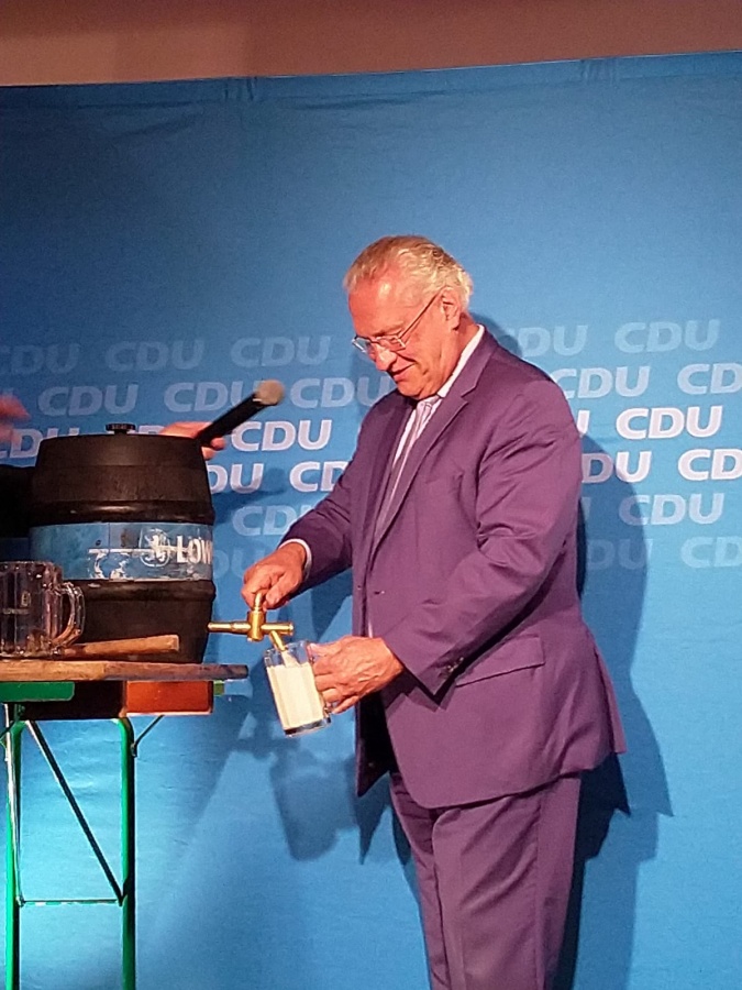 Frühschoppen mit Joachim Hermann