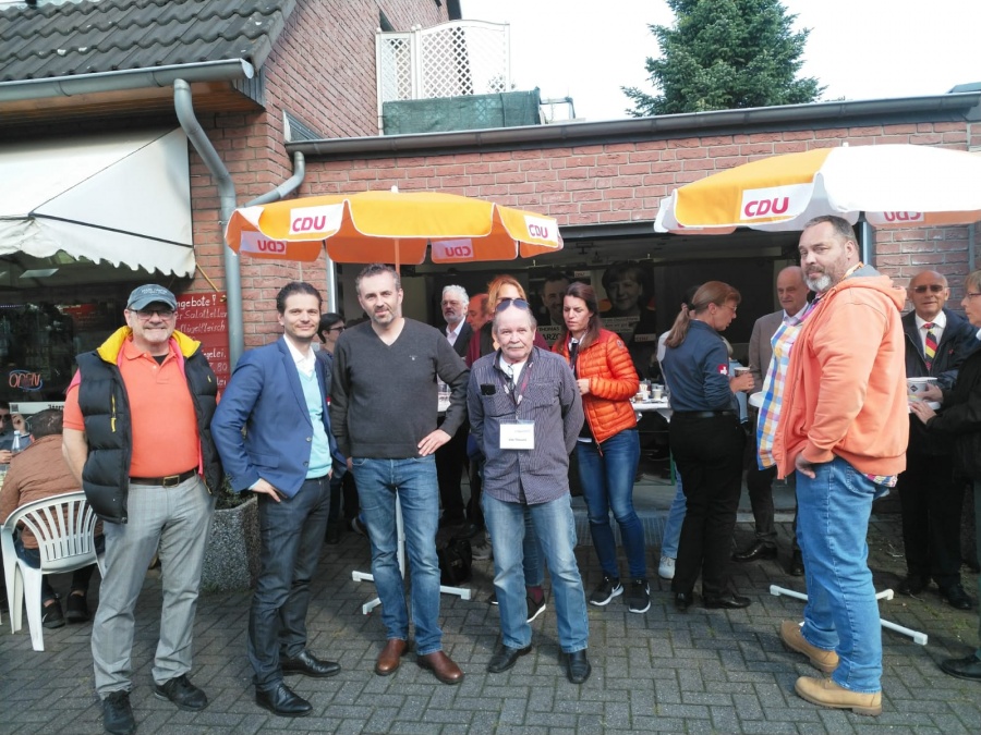 Garagenfeier der CDU Unterrath-West
