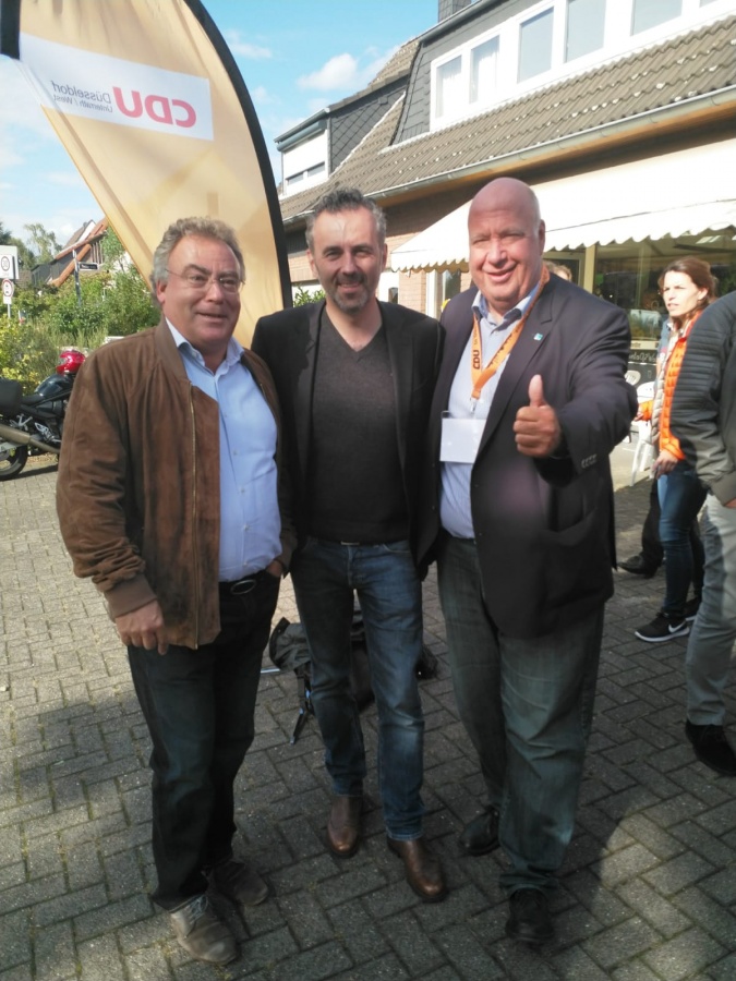 Garagenfeier der CDU Unterrath-West