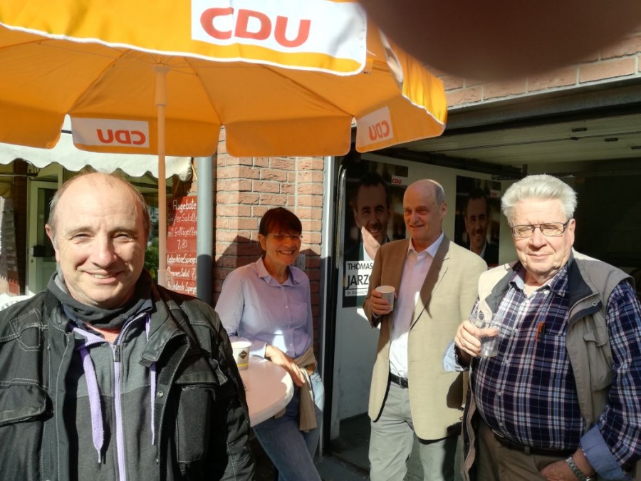 Garagenfeier der CDU Unterrath-West