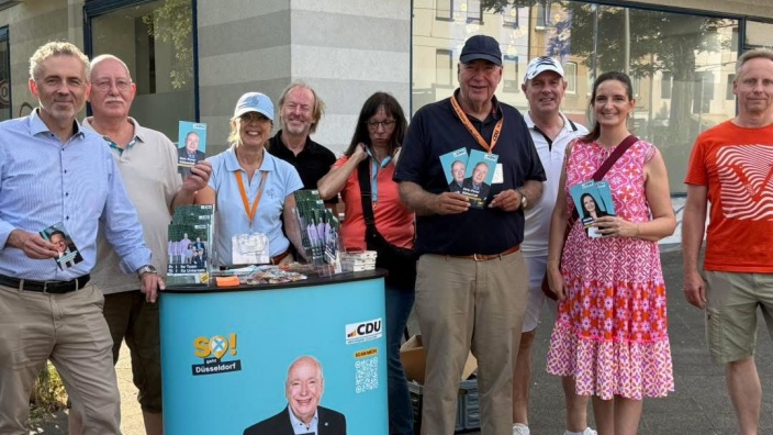 Am Infostand