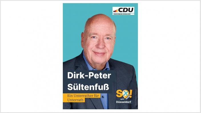 Plakat Dirk-Peter Sültenfuß